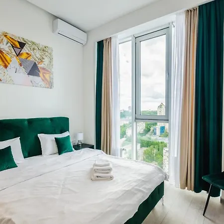 Smart App Near Railway Station Kvartet 3c Apartament Kijów