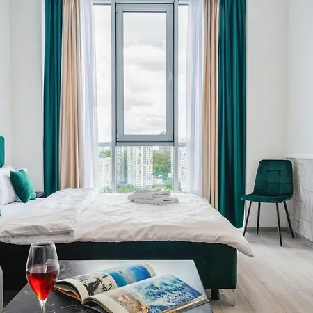 Smart App Near Railway Station Kvartet 3c Apartament Kijów